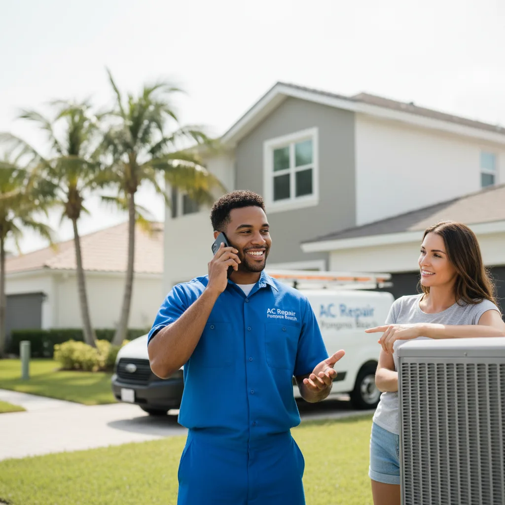 AC Repair Pompano Beach customer support in Ware